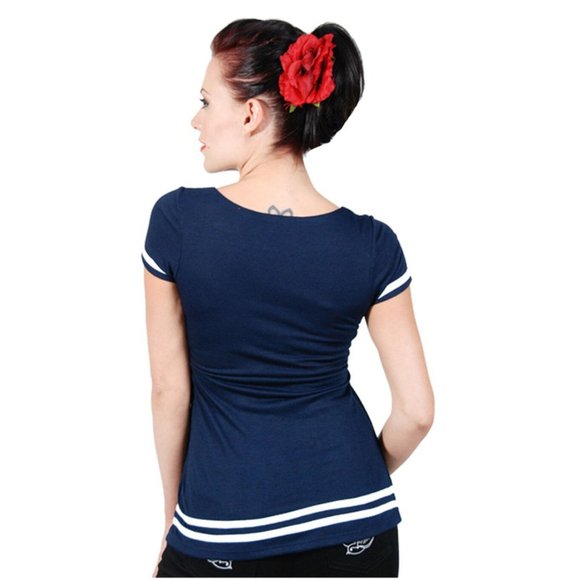 EUC ModCloth Splash Dance Top - Picture 5 of 7